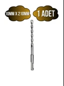 Beton Hilti Ucu Duvar Delme Hilti Delici Matkap Ucu(DELİCİ) 10mm x 210mm - 1