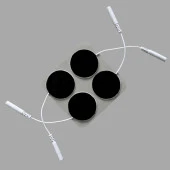 YUVARLAK ELEKTROT 3.2*3.2 CM 
EMS TENS CİHAZI PİN GİRİŞLİ ELEKTROD , 5 PAKET - 6