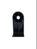 Yuvarlak Baza Büyük Yan Tutucu Yatak Stoperi Destek Elemanı Plastik(SİYAH) Siyah SİYAH - 4 ADET thumbnail 4