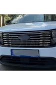 Ford Tourneo Courier Krom Ön Panjur 8 Parça 2024 Üzeri Paslanmaz Çelik thumbnail 5