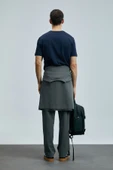 Lufian Tuna Modern Grafik T- Shirt Lacivert - 6