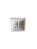 L Bağlantı Plastiği 20*20*30mm Dolap Köşe Bağlantı Plastiği(BEYAZ)(20*20*30mm) Beyaz BEYAZ - 4 ADET - 1