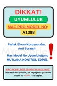 Macbook Pro 15 inç Ekran Koruyucu Parlak Anti Scratch A1398 ile Uyumlu - 2