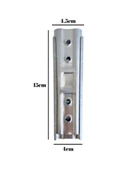 Metal 15cm Baza Başlık Montaj Aparatı Duvar Askı Aparatı(15cm)(METAL) METAL - 2 ADET - 5