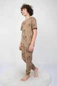 Kısakollu Play Console Desenli Erkek Çocuk Pijama Takımı (ALT-ÜST) - 1