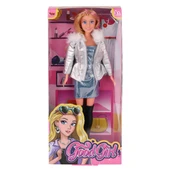 WG-66770 Parlak Elbiseli Ceketli Bebek 29 cm - 1