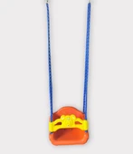 Plastik Kaplı Zincirli Salıncak Koltuğu | Korkuluklu Çocuk Salıncağı - 3