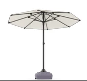 Alubrella Güneş Şemsiyeleri, Su Geçirmez 250/8 (YUVARLAK) - 2