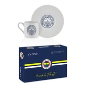Fenerbahçe Orijinal Lisanslı 2'li Fincan Takımı Kişiye Özel Ahşap Kutulu - 5