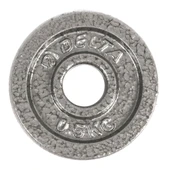 Delta Gri Döküm Plaka ( Çiftli ) 0,5 KG x 2 Adet GCP 052 - 1