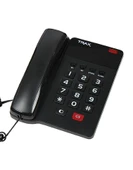 Trax TD 215 HF Kablolu Masaüstü Telefon Siyah thumbnail 3
