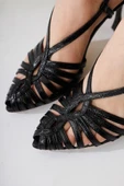 Papuçcity Mnrs 03127 9 Cm Topuklu Kadın Stiletto Abiye Ayakkabı - 10