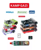 Üniversal Kamp Ocak Gazı Valfli Pürmüz Kartuşu - 1