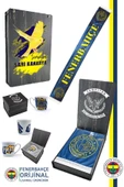 Fenerbahçe Orijinal Bir Şarkısın Sen Fenerbahçe Şal Atkı Seramik Kupa Set Kanarya Baskı Ahşap Kutu - 1
