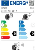 Petlas 205/80 R16 TL 104T REINF. (M+S) EXPLERO A/T PT421 SUV Yaz Lastiği (Üretim Tarihi:2025) - 2