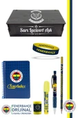 Fenerbahçe Orijinal Lisanslı Kalem Bileklik Bloknot Silgi Hediyelik Set - 1