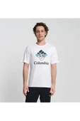Columbia CSC M Heavenly Stacked Gem SS Tee Erkek Kısa Kollu Tişört CS0413 thumbnail 1
