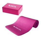 Delta 15 mm Yoga Matı - Pilates Minderi ve Yoga Blok Yoga Köpüğü - 1