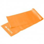 Delta Pilates Bandı Hafif Sert 90 x 7,5 Cm Egzersiz Direnç Lastiği (Uç Kısmı Açık) - 1