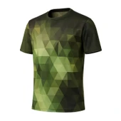 Kamuflaj Prizma Desenli Mikrofiber Tişört - Avcı Tişört - Hızlı Kurur thumbnail 1