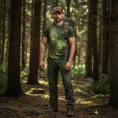 Kamuflaj Prizma Desenli Mikrofiber Tişört - Avcı Tişört - Hızlı Kurur thumbnail 4