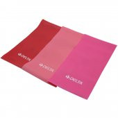 Delta 3 lü Pilates Bandı 150 Cm x 15 Cm Egzersiz Direnç Lastiği - 1