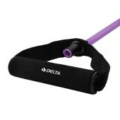 Delta 120 cm Tutacaklı Hafif Sert 7*10 mm Pilates Direnç Lastiği - 5