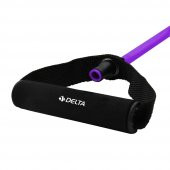 Delta 120 cm Tutacaklı Tam Sert 9*13 mm Pilates Direnç Lastiği - 5