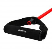 Delta 120 cm Tutacaklı Tam Sert 9*13 mm Pilates Direnç Lastiği - 3