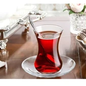 Paşabahçe 96942 130cc Vefa 6Lı Çay Seti - 1