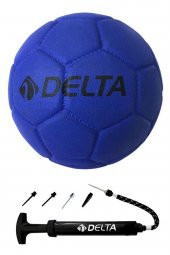 Delta Deluxe Kauçuk 2 Numara Hentbol Topu + Top Pompası - 1