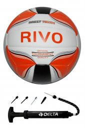 Delta Rivo Dikişli 5 Numara Voleybol Topu + Top Pompası - 1