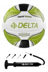 Delta Rivo Dikişli 5 Numara Voleybol Topu + Top Pompası - 1