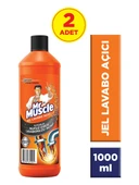 Mr Muscle Jel Lavabo Açıcı 1000 ml x 2 adet - 1