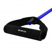 Delta 120 cm Tutacaklı Hafif Sert 7*10 mm Pilates Direnç Lastiği - 5