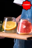 Mithra Life 2 Adet Isı Dayanıklı 400 ml Kahve, Meşrubat, Viski, Kokteyl, Sunum Bardağı MIT1145 - 2
