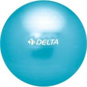 Delta 65 cm Dura-Strong Deluxe Mavi Pilates Topu - 1