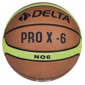 Delta Pro X Deluxe Kauçuk 6 Numara Basketbol Topu - 1