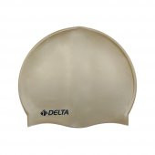 Delta 100 Adet Silikon Bone Yüzücü Havuz Deniz Bonesi (Düz Renk) - 1