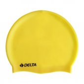 Delta Silikon Bone 10 Adet Yüzücü Havuz Deniz Bonesi (Düz Renk) - 1