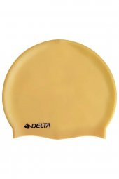 Delta Silikon Bone 10 Adet Yüzücü Havuz Deniz Bonesi (Düz Renk) - 1