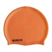 Delta Silikon Bone 10 Adet Yüzücü Havuz Deniz Bonesi (Düz Renk) - 1
