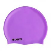 Delta Silikon Bone 10 Adet Yüzücü Havuz Deniz Bonesi (Düz Renk) - 1