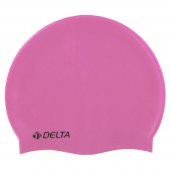 Delta Silikon Bone 25 Adet Yüzücü Havuz Deniz Bonesi (Düz Renk) - 1