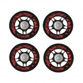 Delta Rulmanlı 4 Adet Deluxe Silikonlu Paten Tekerleği Seti - 1