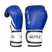 Delta Battle Dura-Strong Mavi-Beyaz Boks Eldiveni - 2
