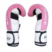 Delta Punch Dura-Strong Pembe-Beyaz Boks Eldiveni - 3