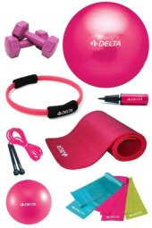 Delta 10 mm Deluxe Minderli 65 cm PFS Full Pilates Seti - 1