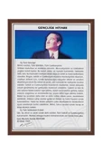 Panda 35X50 Gençliğe Hitabe Mdf Çerçeve - 1