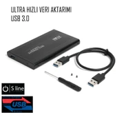 S Line 2,5" Harici SATA HDD/SSD Kutusu - 1
